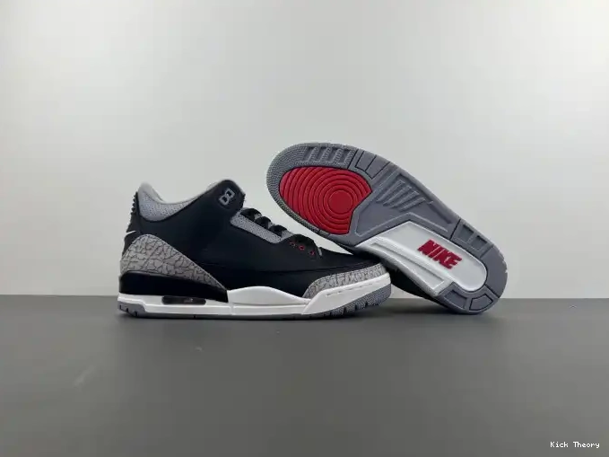 Kicktheory Cement 3 Black DN3707-010 Air Jordan 0616